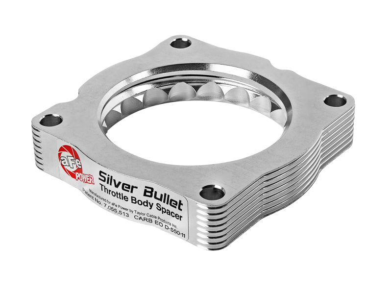 AFE Silver Bullet TBS CARB Approved - aFe Silver Bullet Throttle Body Spacers TBS 14 BMW 435i (F32) / 12-15 BMW 335i (F30) BMW 335i (F30)