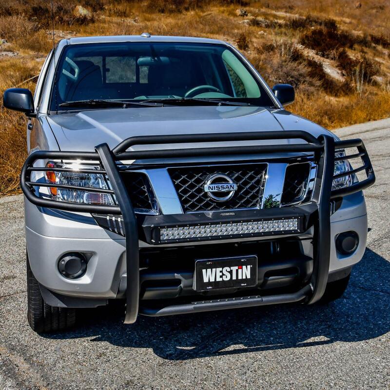 WES Sportsman Grille Guards - Westin 12-20 Nissan Frontier Sportsman X Grille Guard - Textured Black