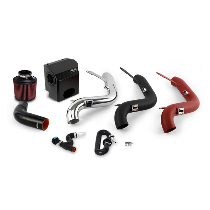 MM Air Intakes - Mishimoto 2016 Ford Fiesta ST 1.6L Performance Air Intake Kit - Wrinkle Red