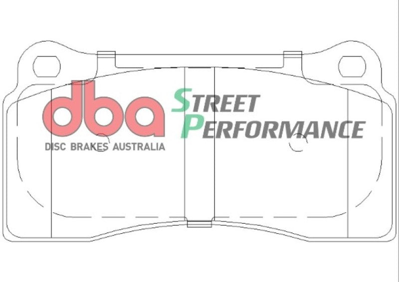 DBA SP500 Brake Pads - DBA 09-11 Nissan GT-R SP500 Rear Brake Pads