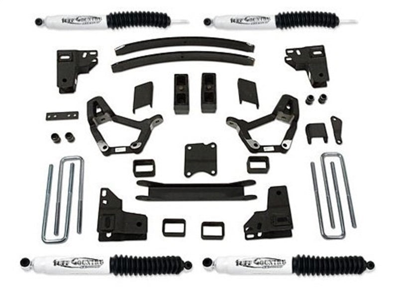 TUF Lift Kits - Tuff Country 86-89 4Runner 4in Lift Kit (w/2.5in Wide Rear U-Bolts SX8000)