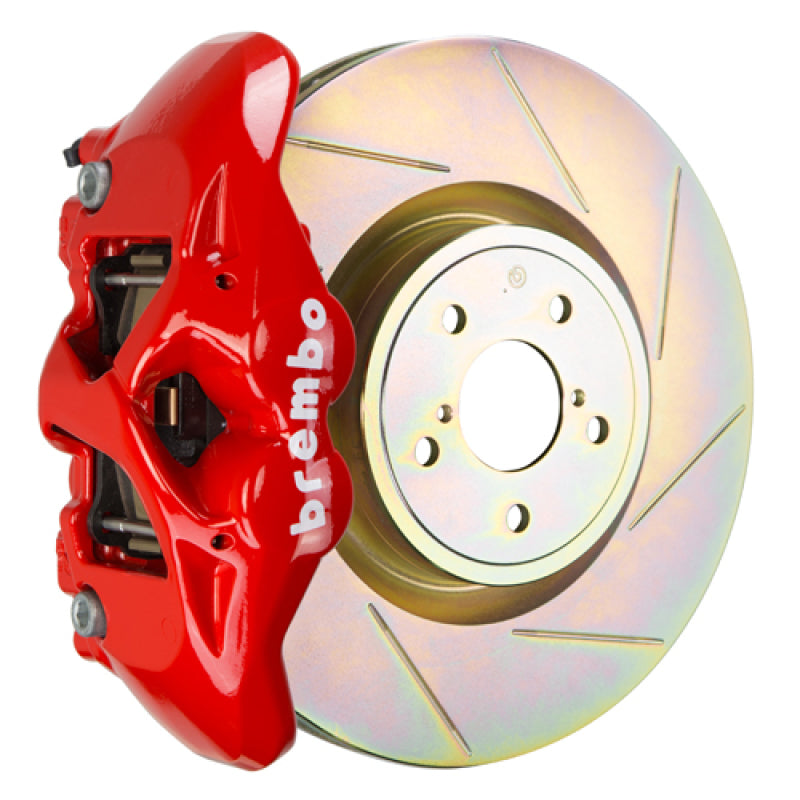 BRB Big Brake Kits - Brembo 12-16 Scion FR-S Front GT BBK 4 Piston Cast 326 x30 1pc Rotor Slotted Type1-Red