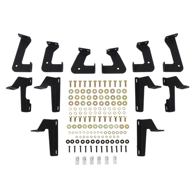 WES Nerf Bars - HDX Drop - Westin 07-18 Jeep Wrangler JKU 4dr. HDX Stainless Drop Nerf Step Bars - Tex. Blk