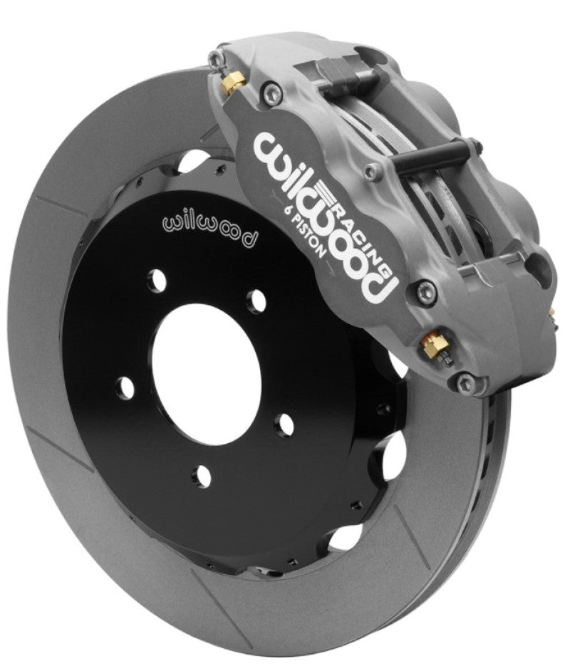 WIL Superlite Brake Kit - Wilwood Narrow Superlite 6R Front Hat Kit 12.88in 06-15 Mazda Miata w/Lines
