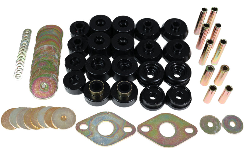 ES Body Mounts - Black - Energy Suspension 96-99 Toyota 4Runner 2WD/4WD Black Body Mount Bushing Set