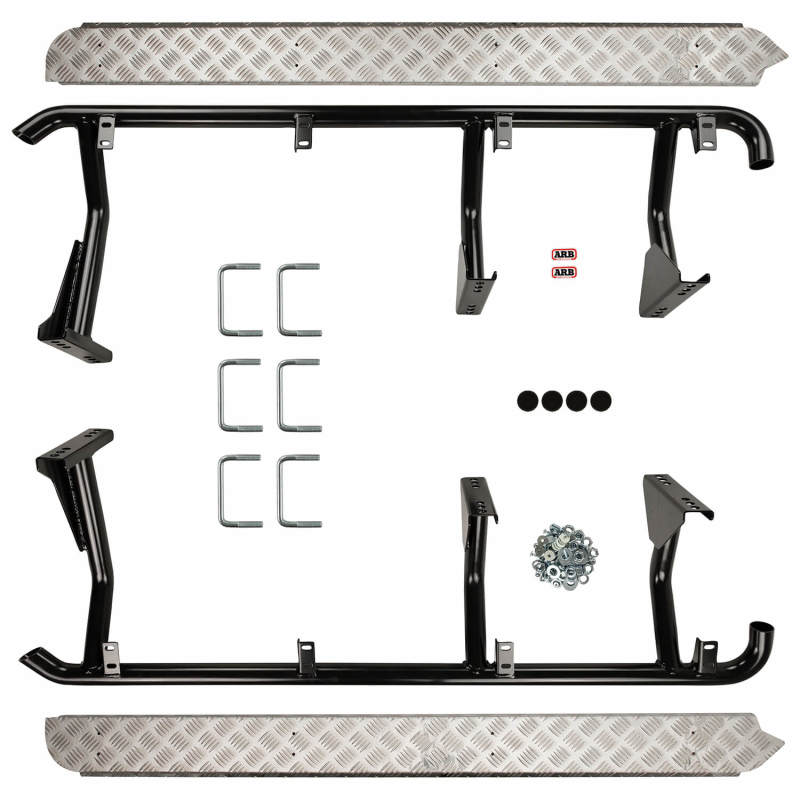 ARB Side Rails/Steps - ARB Deluxe Protection Step 60 Ser
