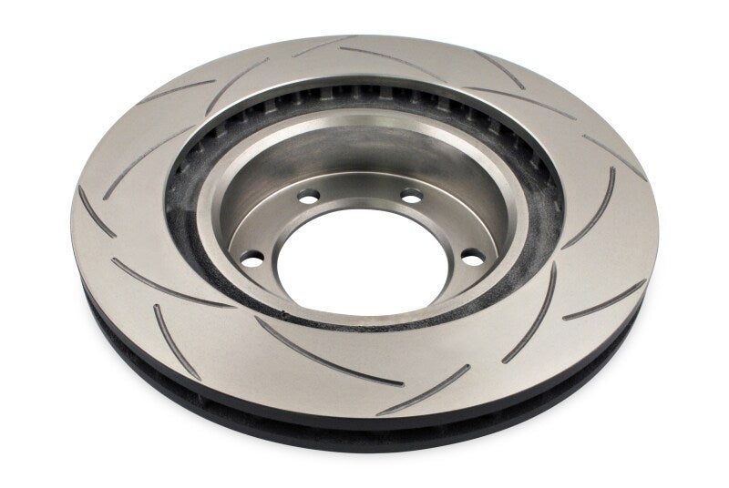 DBA Street Slotted Rotors - DBA 09/02+ Toyota Landcruiser / 03-08 4-Runner 17in Wheel Front Slotted Street Series Rotor