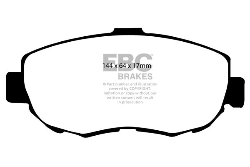 EBC Ultimax2 Brake Pad Sets - EBC 93-97 Lexus GS300 3.0 Ultimax2 Front Brake Pads