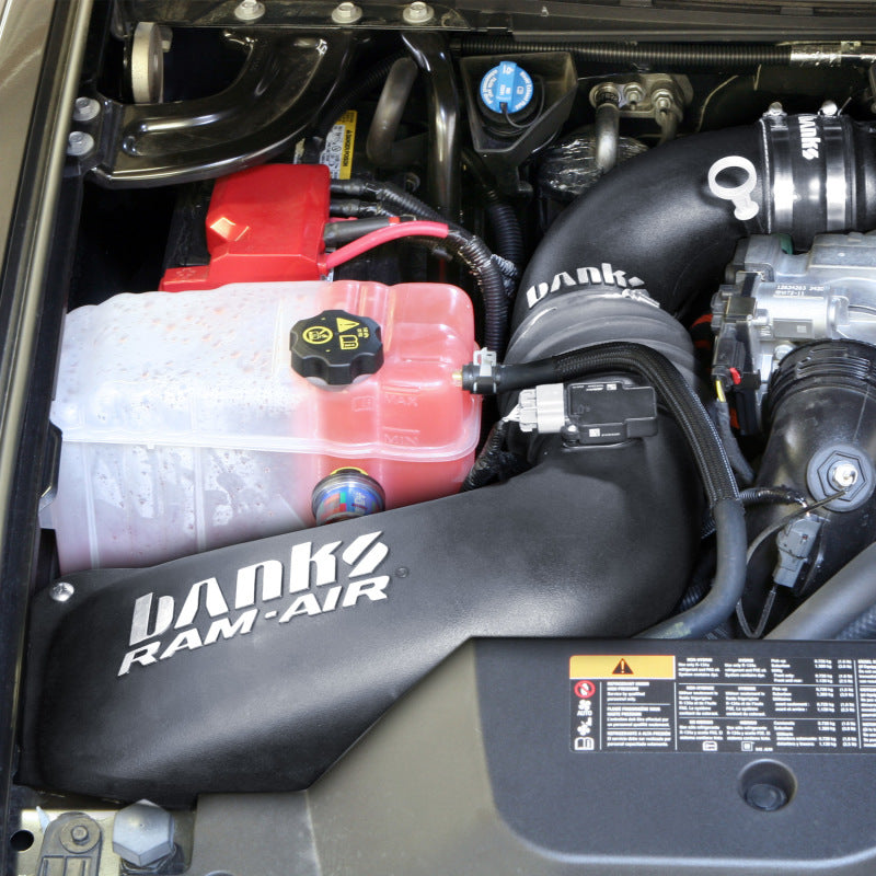 GBE Ram-Air Intake Systems - Banks Power 11-12 Chevy 6.6L LML Ram-Air Intake System - Dry Filter
