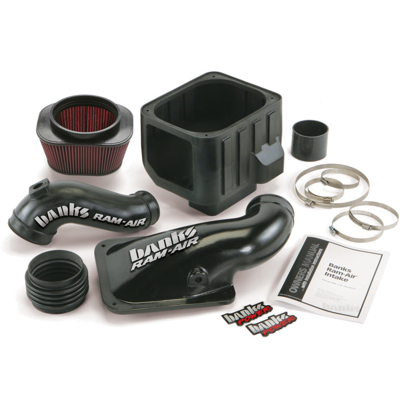 GBE Ram-Air Intake Systems - Banks Power 01-04 Chevy 6.6L Lb14 Ram-Air Intake System