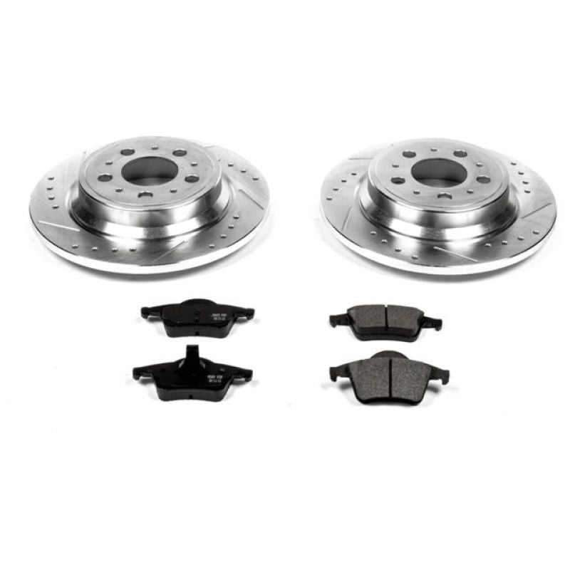 PSB Z23 Evolution Kit - Power Stop 01-09 Volvo S60 Rear Z23 Evolution Sport Brake Kit