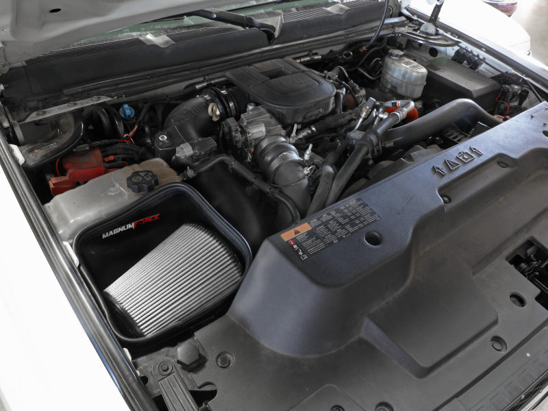 AFE Magnum FORCE Stage-2 Cold Air Intakes - aFe 11-16 GM Silverado / Sierra 2500/3500HD (6.6L V8) MagnumFORCE Intake Stage-2 Pro DRY S