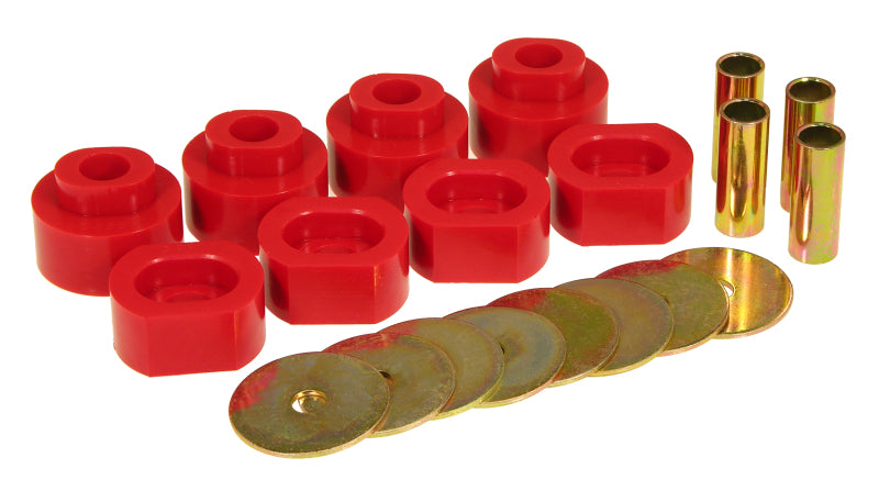 PRO Body/Subframe Bush - Red - Prothane 73-81 Chrysler B-Body Subframe Mount - Red