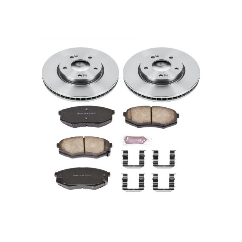 PSB Autospecialty Kit - Power Stop 10-12 Hyundai Tucson Front Autospecialty Brake Kit
