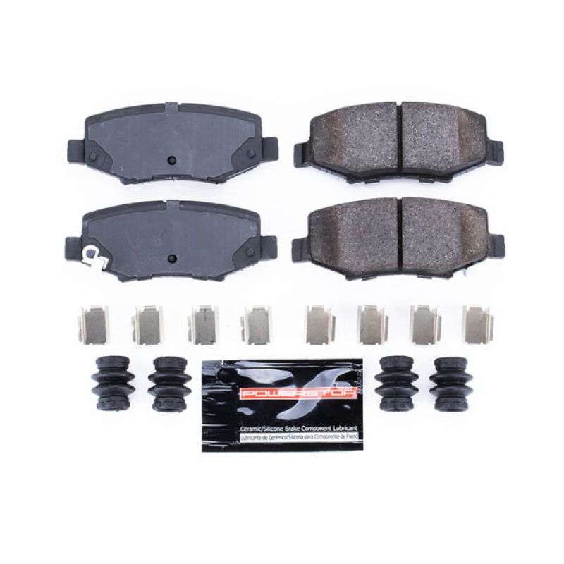PSB Z23 Evolution Brake Pads - Power Stop 07-11 Dodge Nitro Rear Z23 Evolution Sport Brake Pads w/Hardware
