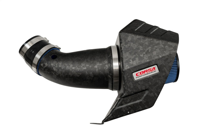 COR Air Intake Open Element - Corsa 2020-25 Dodge Durango SRT Hellcat Forged Carbon Fiber Air Intake w/ MaxFlow Oiled Filter