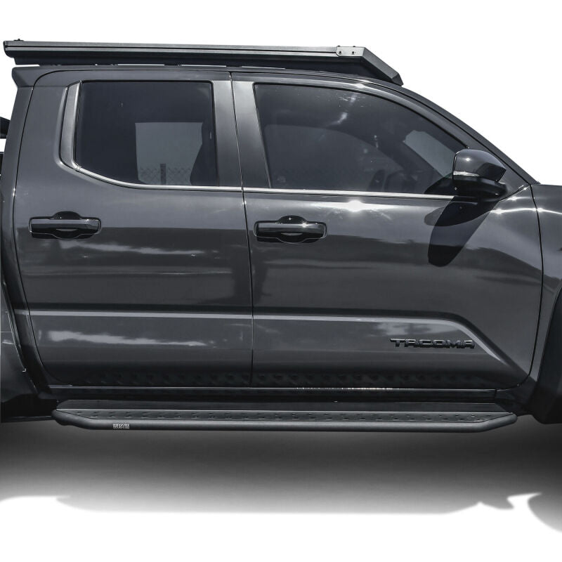 WES Running Boards - Outlaw - Westin 2024 Toyota Tacoma Double Cab Outlaw Running Boards - Textured Black