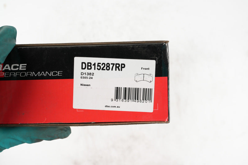 DBA RP Performance Brake Pads - DBA 09-24 Nissan GT-R (R35 w/Brembo Brakes) Front RP Performance Brake Pads