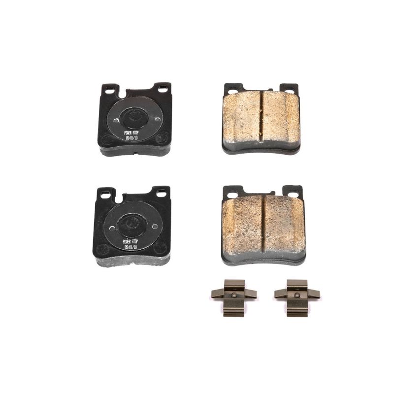 PSB Z17 Evolution Brake Pads - Power Stop 05-06 Chrysler Crossfire Rear Z17 Evolution Ceramic Brake Pads w/Hardware