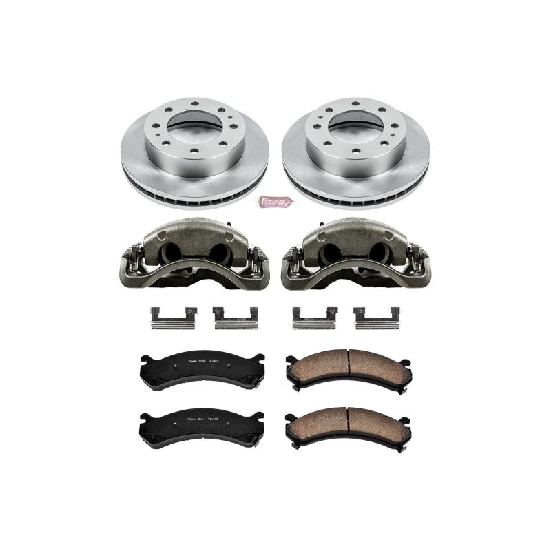 PSB Autospecialty Caliper - Power Stop 03-09 Hummer H2 Front Autospecialty Kit w/Cals