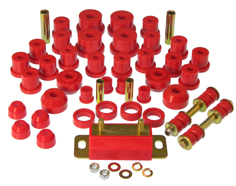 PRO Total Kits - Red - Prothane 65-66 Ford Mustang Total Kit - Red