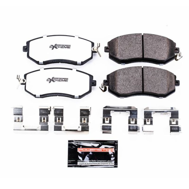 PSB Z26 Extreme Brake Pads - Power Stop 13-16 Scion FR-S Front Z26 Extreme Street Brake Pads w/Hardware