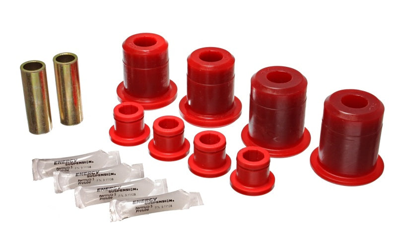 ES Cntrl Arm Bushings - Red - Energy Suspension 99-04 Ford Mustang Cobra Red Rear End Control Arm Bushings