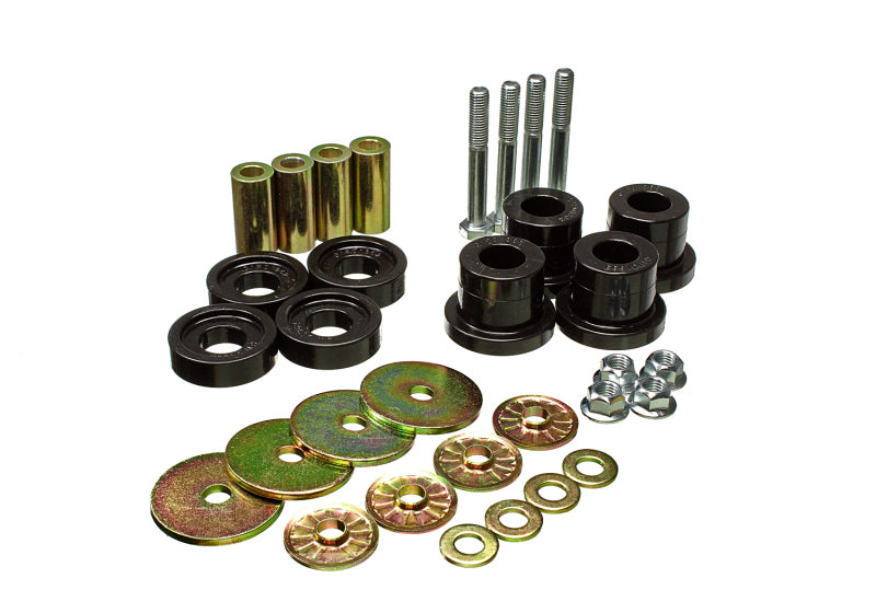 ES Diff Bushings - Black - Energy Suspension 07-20 Chevrolet Suburban/Tahoe 1500 4WD Front Diff Bushing Set - Black