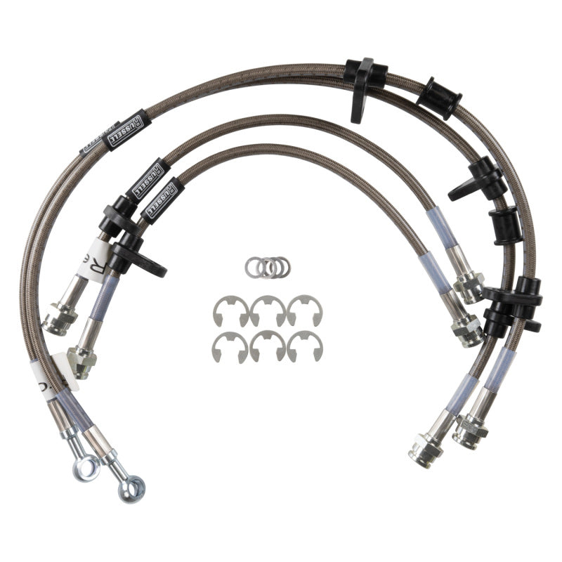 RUS Brake Line Kits - Russell Performance 92-97 Honda Accord (Rear Drum) Brake Line Kit