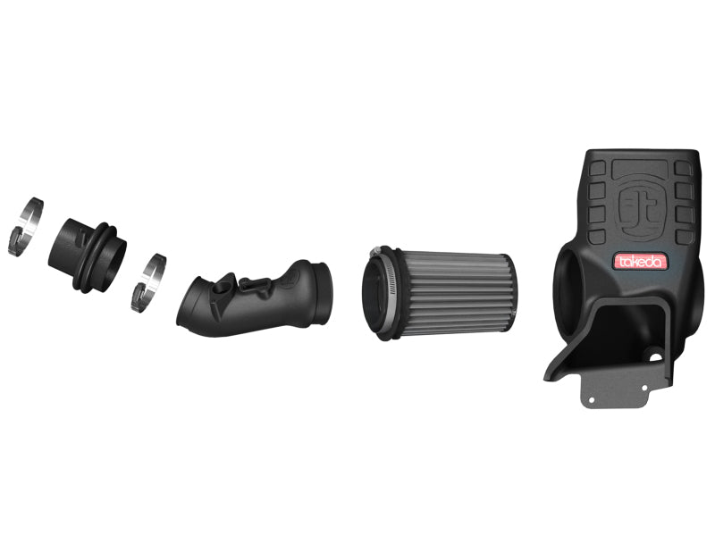 AFE Takeda Momentum Intake - aFe POWER Momentum GT Pro Dry S Intake System 2017 Honda Civic Type R L4-2.0L (t)