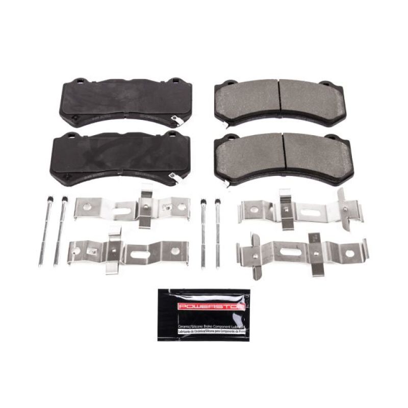 PSB Z23 Evolution Brake Pads - Power Stop 16-19 Cadillac ATS Front Z23 Evolution Sport Brake Pads w/Hardware