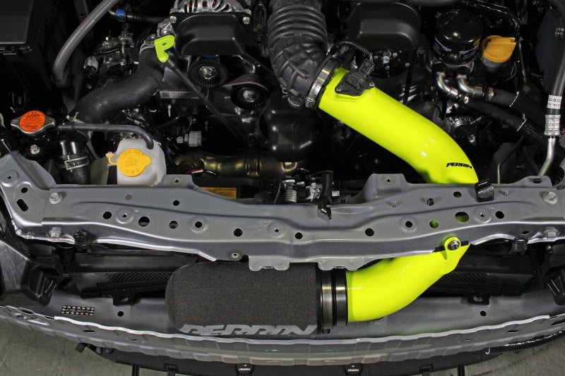 PA Cold Air Intake - PERRIN 22-25 Subaru BRZ / Toyota GR86 Cold Air Intake - Neon Yellow