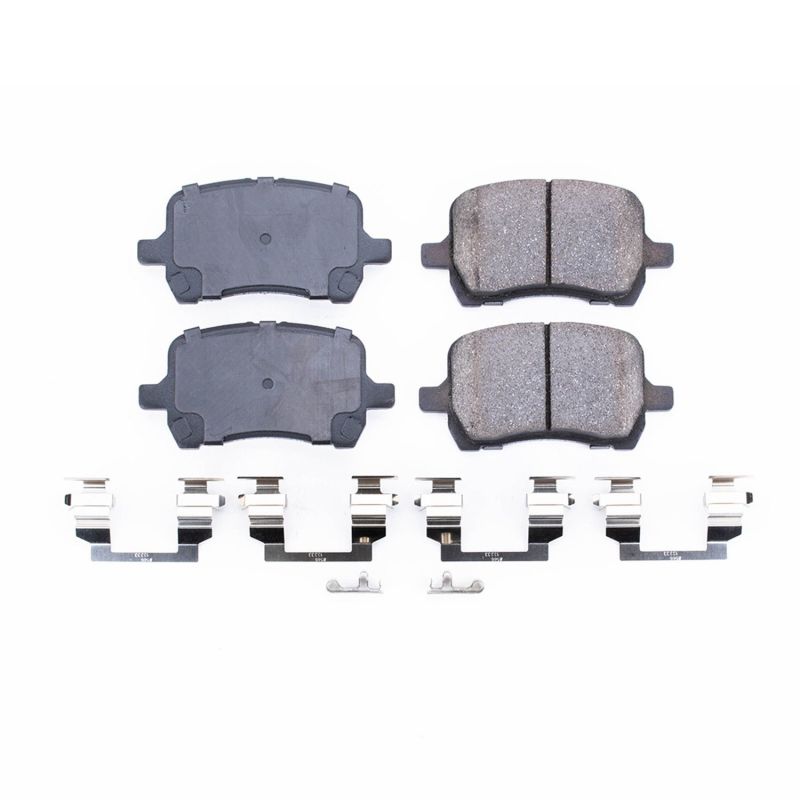 PSB Z17 Evolution Brake Pads - Power Stop 2007 Chevrolet Cobalt Front Z17 Evolution Ceramic Brake Pads w/Hardware