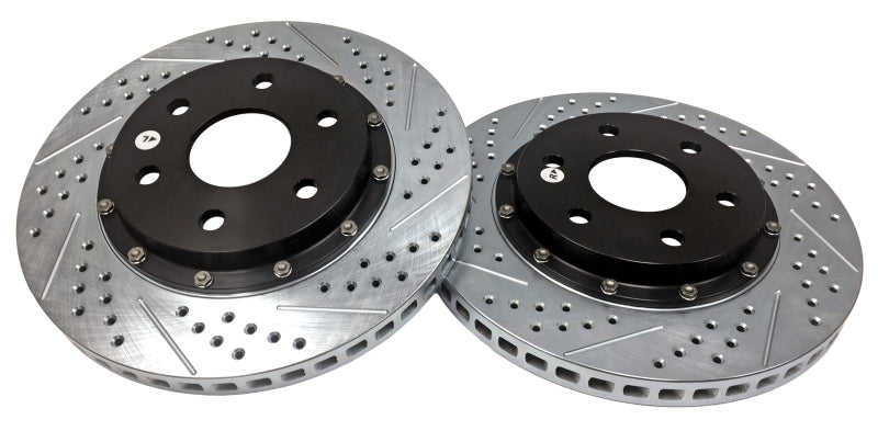 BAE Eradispeed Rotors - Baer Brakes 99-04 Chevrolet Silverado 1500 Eradispeed+ Front SDZ 2-Piece Performance Brake Rotors
