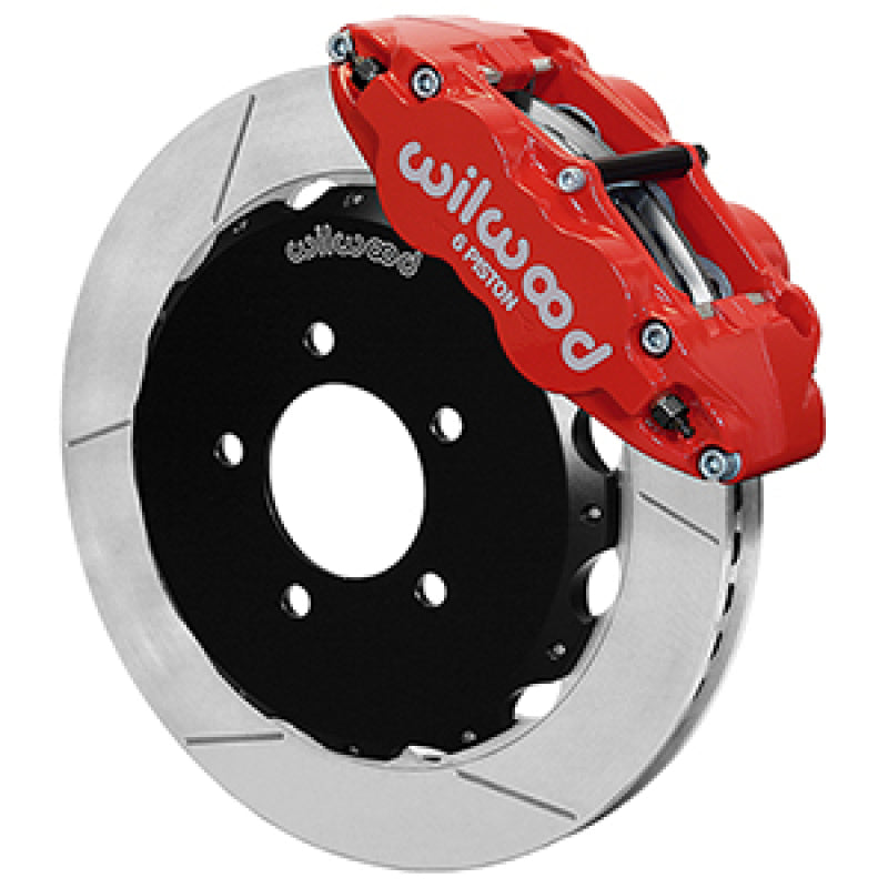 WIL Superlite Brake Kit - Wilwood 13-24 Honda Civic OEM 57mm Forged Narrow Superlite 6R Big Brake Front Brake Kit - Red