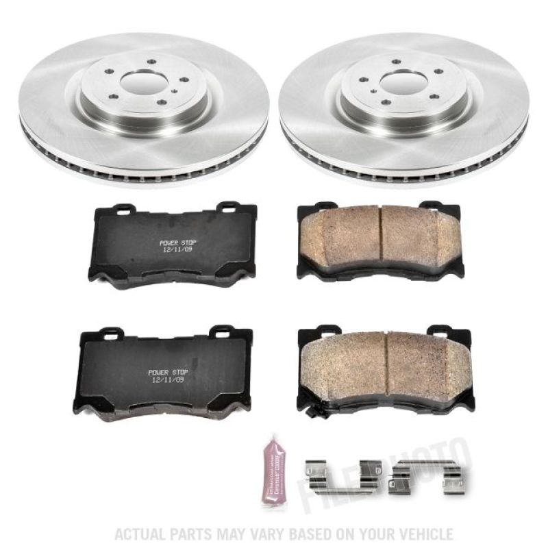 PSB Autospecialty Kit - Power Stop 09-13 Infiniti FX50 Front Autospecialty Brake Kit