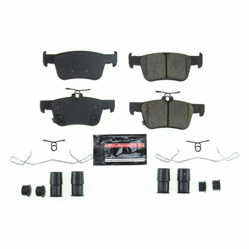 PSB Z23 Evolution Brake Pads - Power Stop 18-19 Honda Accord Rear Z23 Evolution Sport Brake Pads w/Hardware
