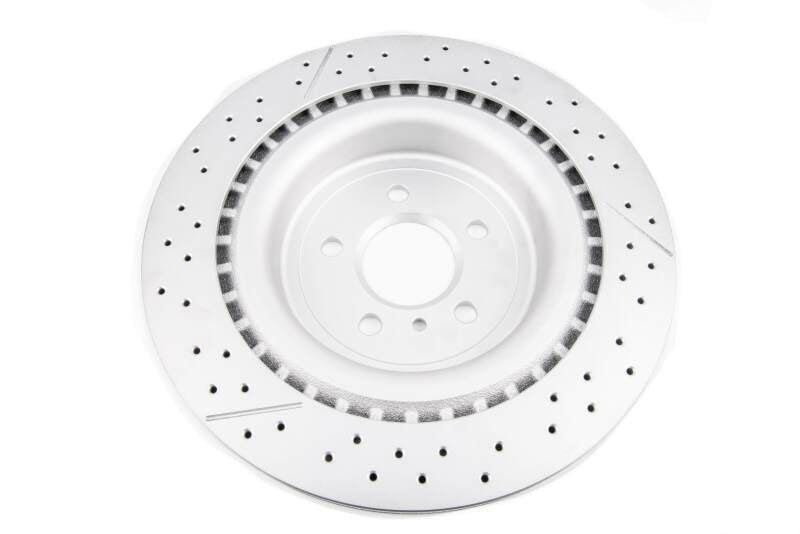 DBA 4000 Series Drilled Rotors - DBA 17-19 Mercedes-Benz GLE43 AMG Sport Brakes Rear OE Cross Drilled Rotor