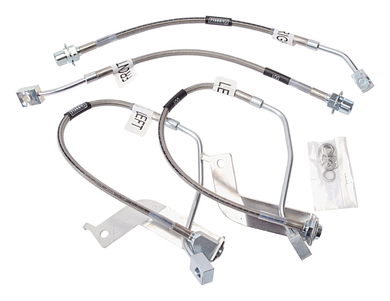RUS Brake Line Kits - Russell Performance 99-04 Ford Mustang w/o Traction Control Brake Line Kit