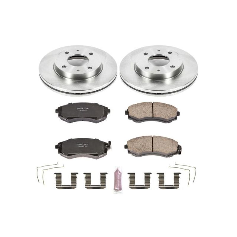 PSB Autospecialty Kit - Power Stop 02-03 Hyundai Sonata Front Autospecialty Brake Kit