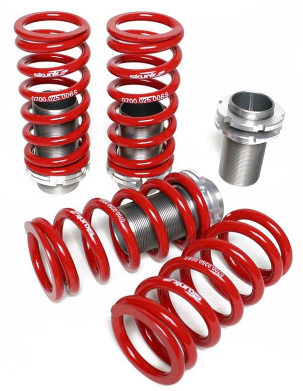 SK Coilover Sleeves - Skunk2 88-00 Honda Civic/CRX/Del Sol Coilover Sleeve Kit (Set of 4)