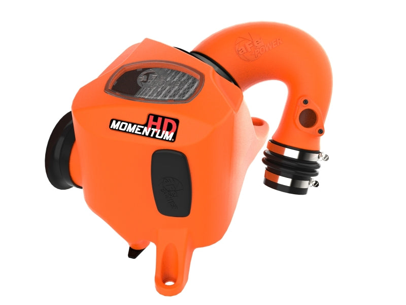 AFE Momentum HD Cold Air Intakes - aFe 15-25 Toyota Hilux L4 2.8L (td) Momentum HD Orange Edition Intake w/ Pro DRY S Filter (MOQ 12)