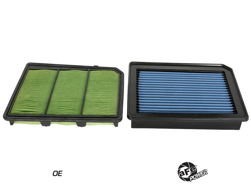 AFE P5R Drop In Air Filter - aFe MagnumFLOW OE Replacement Air Filter w/ Pro 5R Media 17-21 Nissan Titan V8-5.6L