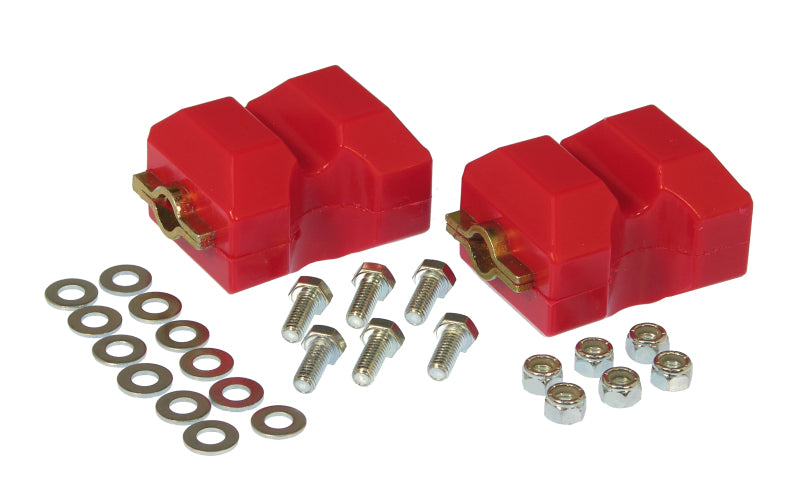 PRO Engine Mounts - Red - Prothane Chevy Corvette C4 Motor Mount Insert - Red
