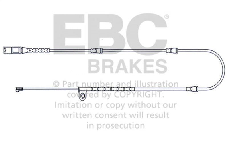 EBC Wear Leads - EBC 2010-2014 BMW X5 4.4L Twin Turbo Front Wear Leads