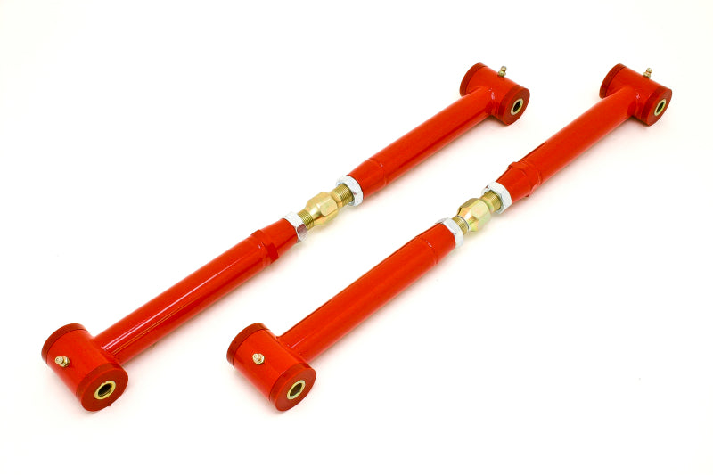 BMR Control Arms - BMR 82-02 3rd Gen F-Body Chrome Moly Lower Control Arms On-Car Adj. (Polyurethane) - Red