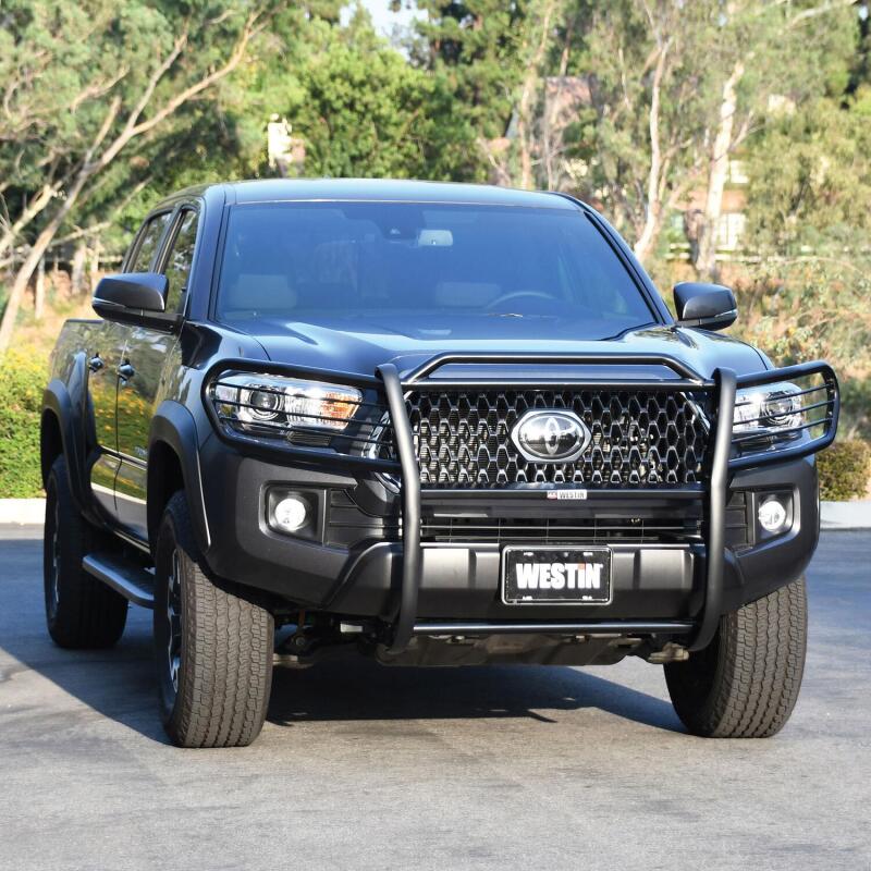 WES Sportsman Grille Guards - Westin 2016-2018 Toyota Tacoma Sportsman Grille Guard - Black