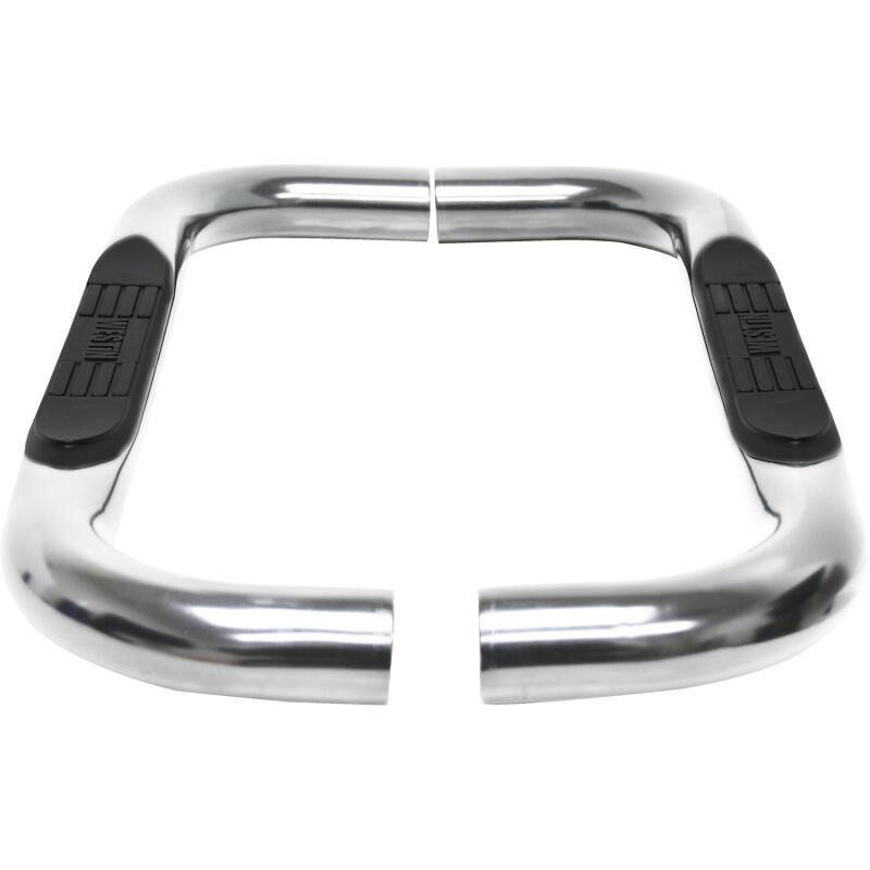 WES Nerf Bars - E-Series 3 - Westin 19-20 Chevy/GMC Silverado/Sierra 1500 Regular Cab E-Series 3 Nerf Step Bars - Stainless Steel