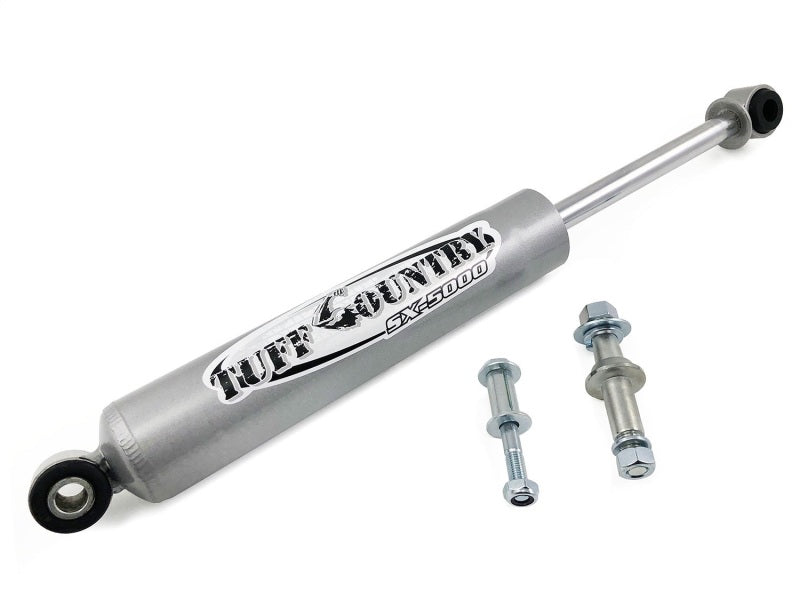 TUF Steering Stabilizers - Tuff Country 87-06 Jeep Wrangler Single Steering Stabilizer (OEM replacement cylinder)