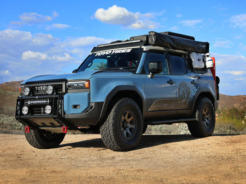 AFE Bumpers - aFe 2024+ Toyota Land Cruiser (J250) L4 2.4L Terra Guard Bull Bar w/ RIGID Lights